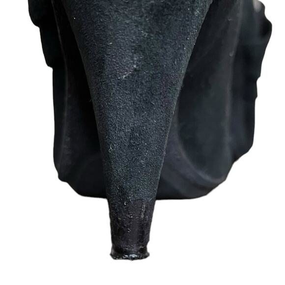 COACH Astrid Black Soft Suede High Heel Ankle Bootie Women’s Size 9‎ - Picture 5 of 12